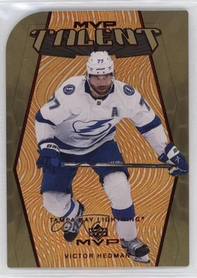 2023-24 Upper Deck MVP Colors and Contours Gold /250 Victor Hedman #MT-13 - Image 1 of 2