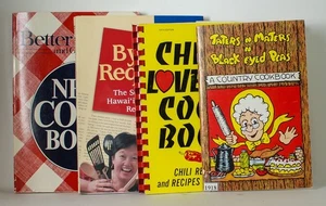 Classic Cookbook Lot of 4 | Hawaii, Better Homes & Gard, Taters n Maters, Chili - Picture 1 of 2