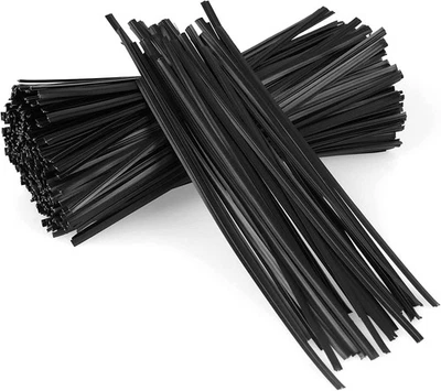 600 Pcs Twist Ties, Plastic 5" Twist Ties, Twist Ties for Bags, Wire Ties Reusab - Image 1 of 4