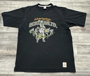 Vintage Ecko Unlimited Unltd Shirt Mens 3XL Graffiti Y2K New York Times Square - Picture 1 of 9