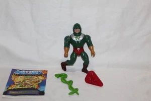 Vintage King Hiss HE-MAN MOTU Masters of the Universe KOMPLETT mit Waffe & Buch - Bild 1 von 3