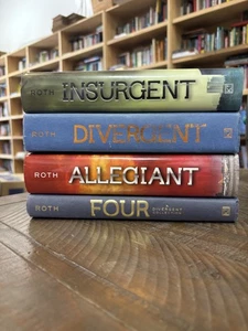 Divergent Series Hardcover Set of 4 Divergent - Insurgent - Allegiant - Four - Picture 1 of 1