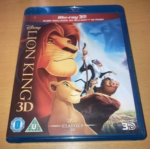 DISNEY THE LION KING (3D & 2D 3D BLU-RAY )2-DISC SET Kids FAMILY FILM MOVIE - Picture 1 of 9