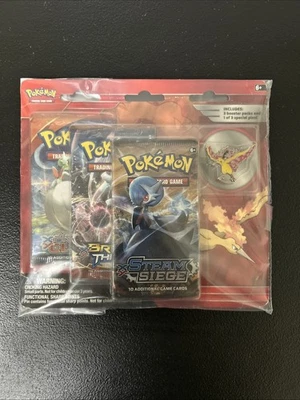 Pokemon TCG: Steam Siege/Break Through/Primal Clash With Pin Moltres NFS - Image 1 of 2