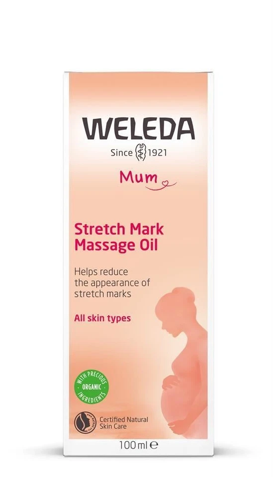 2x Weleda Stretch Mark Massage Oil 100ml