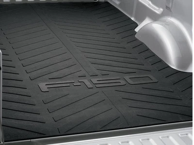 F-150® 2015-2025 Reinforced Rubber Cargo Bed Protector Mat for 5.5' Bed in Black - Image 1 of 3