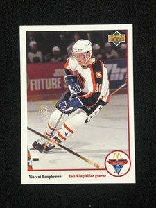 1991-92 Upper Deck McDonald’s Hockey Card #Mc-16 Vincent Damphousse - Picture 1 of 2