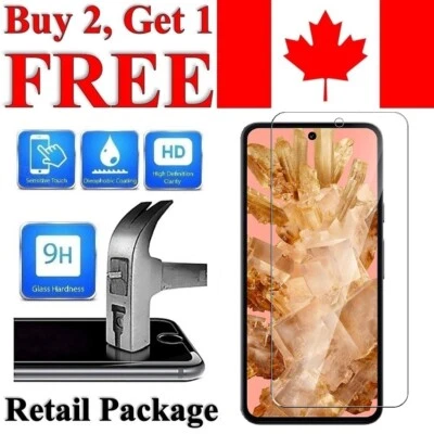 Premium Tempered Glass Screen Protector for Google Pixel 8 - Image 1 of 4