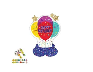 Birthday Party Balloons Airloonz 33'' Anagram Balloon Birthday Party Decorations - Picture 1 of 1