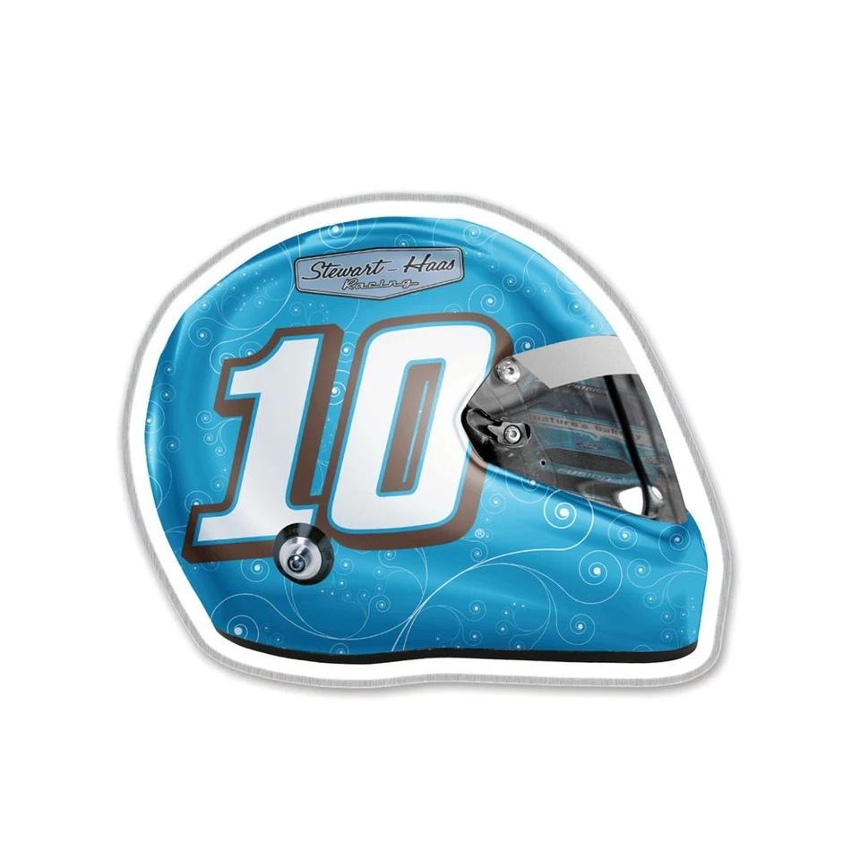 Danica Patrick 2017 Wincraft #10 Nature's Bakery Helmet Pin Carded FREE SHIP - Image 1 of 1