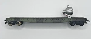 AHM HO Scale U.S. Army Searchlight Flat Train Car Green 2345 USED UNTESTED - Picture 1 of 7