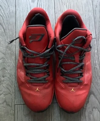 Zapatos de baloncesto NIKE Jordan Y3 VIII Chris Paul rojos 684855-605 para hombre talla 13 de EE. UU. Foto 1 de 4