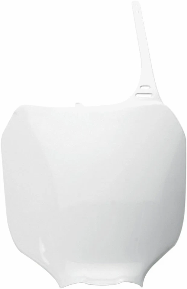 Placa numeradora delantera UFO blanca para Yamaha YZ 125 250 250 F 450 F 00-05 YA03823046 Foto 1 de 1