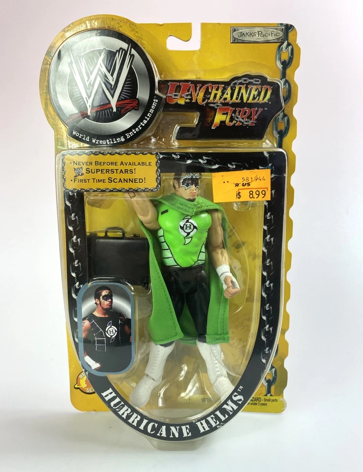 Jakks Pacific WWE WWF 2002 Unchained Fury Tajiri Action Figure A39