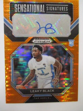2023 Panini Prizm Draft Picks Basketball Auto Pulsar /49 SS-LBK Leaky Black