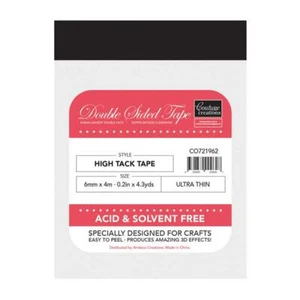 Couture Creations Adhesive Double Sided Foam Mounting Tape - High Tack 6mm x 4m - Picture 1 of 1