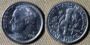 Error : 1992P Dime Broadstruck , Cud Reverse K 6-6:30 IREC2071 - Picture 1 of 1