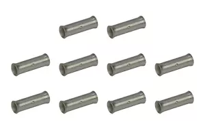 4 AWG TEMCo Butt Splice Connector Tin Plated Copper Uninsulated Gauge. 10 Pack - Picture 1 of 5