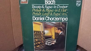 BACH -  DANIEL CHORZEMPA TOCCATA & FUGUE Dminor PRELUDE LP VINYL EX/EX 6514274 - Picture 1 of 1
