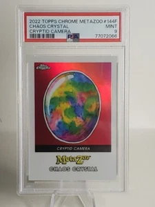2022 Topps Chrome Metazoo Chaos Crystal Cryptid Camera PSA 9 - Bild 1 von 2