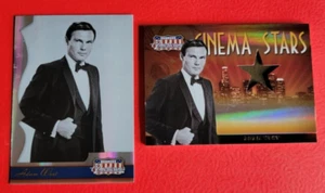 ADAM WEST BATMAN WORN RELIC SWATCH COSTUME CARD #198/500 BRUCE WAYNE + 2007 CARD - Picture 1 of 7