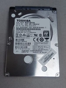 Toshiba MQ01ACF050 500GB 2.5" SATA III Laptop Hard Drive - Picture 1 of 2
