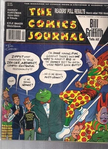 The Comics Journal 157 Zippy Cover Bill Griffith Interview Harvey Kurtzman Baker - Imagen 1 de 1