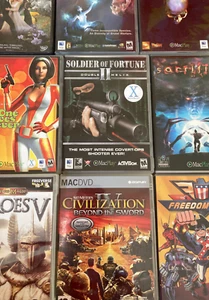 MAC Games With Manual Choose From - Picture 1 of 14