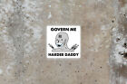 Govern Me Harder Daddy NPC Group Think Vinyl Meme Sticker 80mm x 80mm