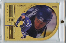 Mats Sundin 1996-97 RUN FOR THE CUP #43/100 UD BLACK DIAMOND Maple Leafs HOF
