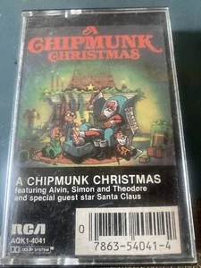 Alvin & The Chipmunks A Chipmunk Christmas (Cassette) X2 - Picture 1 of 3