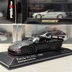 Porsche 911 GT1 Alloy Model car Black 1:43 - Picture 1 of 5