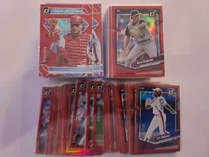 2023 Donruss Holo Red /2023 Parallel Lot (142 Different Cards) Partial Set - Picture 1 of 1
