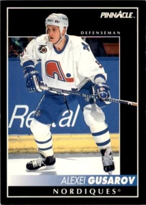 1992-93 Pinnacle #161 Alexei Gusarov Nordiques - Picture 1 of 2