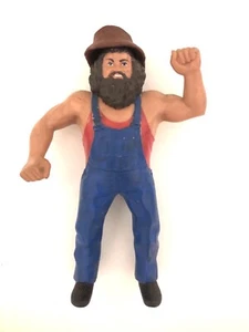 HILLBILLY JIM WWF WRESTLER WWE 1986 LJN TITAN SPORTS Action Figure Vintage Hat - Picture 1 of 7