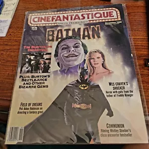 Cinefantastique No.# Vol 20#1,2 Tim Burtons Batman,Beetlejuice VG - Picture 1 of 2