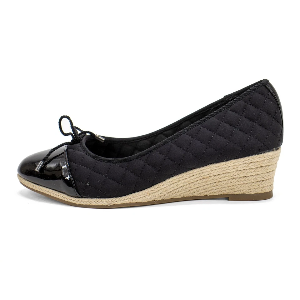 Women's Karen Scott Tamissa Quilted Wedge Espadrille Heels - Imagem 1 de 1