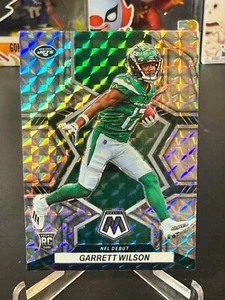 Garrett Wilson 2022 Panini Mosaic Silver Mosaic NFL Debut Rookie RC Jets #276 - Picture 1 of 2