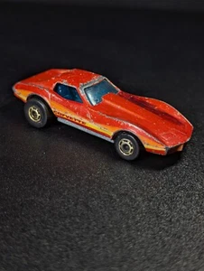 Vintage Hot Wheels Corvette Stingray Red Hot Ones 1980 - Picture 1 of 5