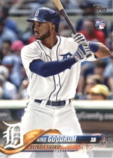 2018 Topps #639 Niko Goodrum RC - NM-MT