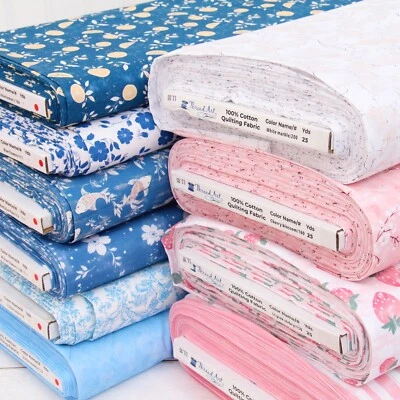 Premium Cotton Quilting Fabric Vintage Prints in 100 Patterns - Sold By The Yard - Image 1 of 4