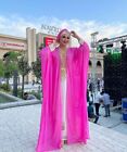 Sale New Moroccan Dubai Kaftans Farasha Abaya Dress Very Fancy Long Gown