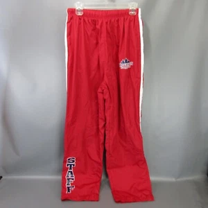 Pantalones Wilderness Territory Staff para hombre talla L pista viento malla forro hotel resort - Imagen 1 de 9