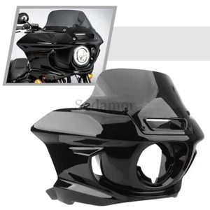 Front Headlight Fairing Windshield For Harley Softail FXLRST 1YXZ LOW RIDER ST - Picture 1 of 18