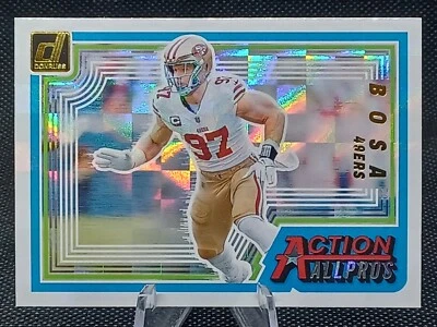 2023 Panini Donruss Action All-Pros Nick Bosa #AAP-7 - Image 1 of 2