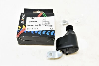 UNION  DYNAMO BOTTLE GENERATOR LIGHT 6 VOLT  3 WATT BOXED RIGHT MOUNT - Image 1 of 2
