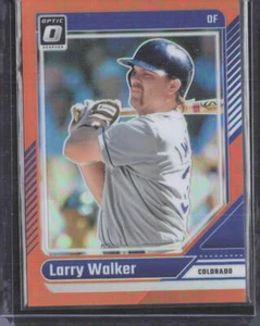 2024 Donruss Larry Walker #17 Optic Orange #'d/ 199 - Picture 1 of 2