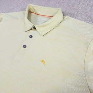 Tommy Bahama Shirt Men XL Palm Coast Island Zone Polo Performance Vented Wicking - Picture 1 of 12
