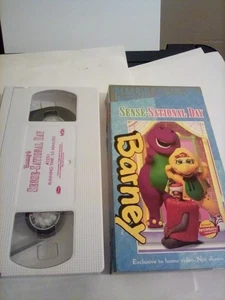 Barneys Sense-Sational Day VHS 1997 FREE SHIPPING - Picture 1 of 1
