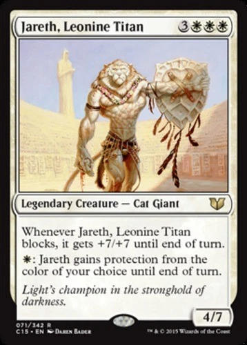 Jareth, Leonine Titan - Commander 2015 #071/342 MTG Magic The Gathering - Image 1 of 1